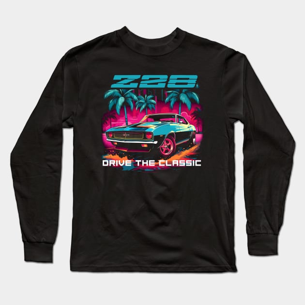 Drive the Classic Z28 Long Sleeve T-Shirt by Quotee